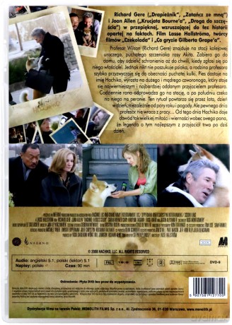 Mój przyjaciel Hachiko [DVD]