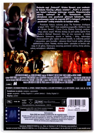 The Runaways: Prawdziwa historia [DVD]