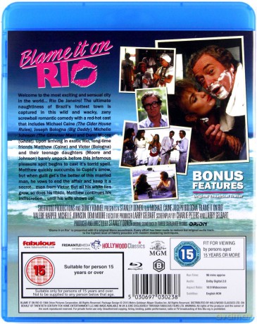 Blame It On Rio (To cholerne Rio) [Blu-Ray]
