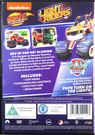Blaze & The Monster Machines: Light Riders (Blaze i Mega Maszyny) [DVD]