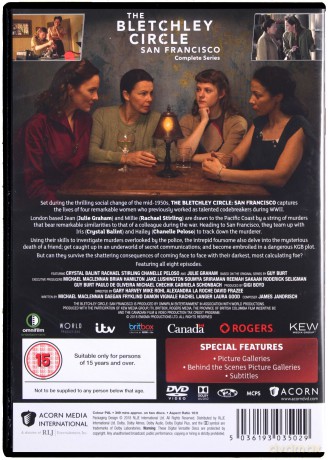 Bletchley Circle San Francisco Complete (W kręgu zbrodni) [2DVD]