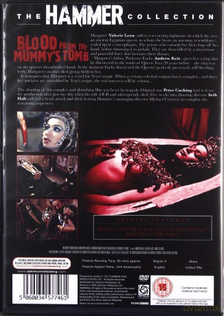 Blood From The Mummys Tomb (Krew z grobowca mumii) [DVD]