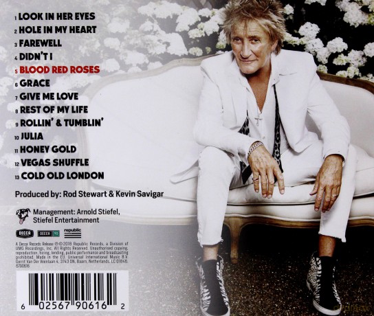 Rod Stewart: Blood Red Roses [CD]