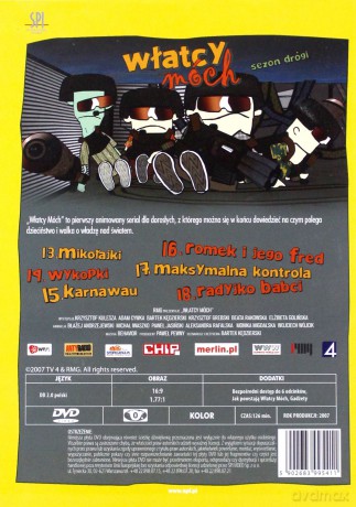 Włatcy Móch sezon 2 odcinki 13-18 [DVD]