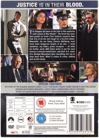 Blue Bloods Season 6 (Zaprzysiężen) [6DVD]