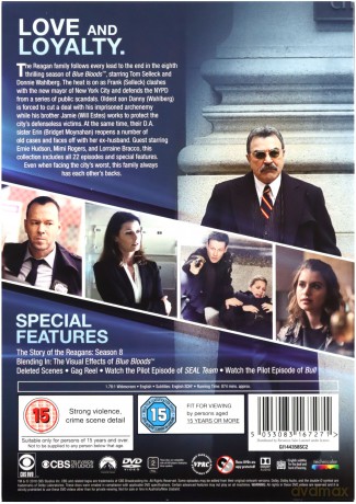 Blue Bloods Season 8 (Zaprzysiężen) [6DVD]