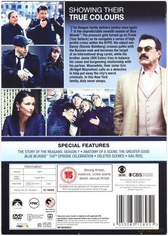 Blue Bloods: Season 7 (Zaprzysiężeni) [6DVD]