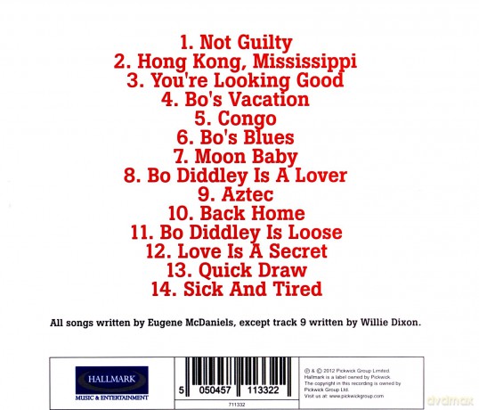 Bo Diddley: Bo Diddley Is A Lover [CD]