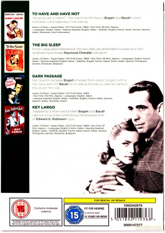 Bogie And Becall Signature Collection [4DVD]