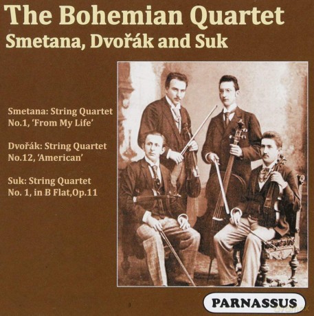 Bohemian Quartet: Bohemian Quartet Plays Smetana. Dvorak. Suk Quartets [CD]