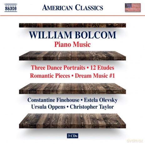 Oppens/Taylor: Bolcom/Piano Music [3CD]
