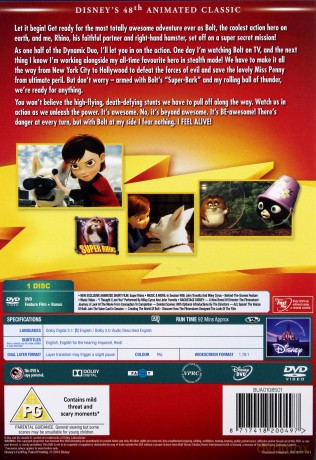 Bolt (Piorun) [DVD]