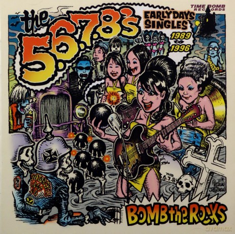 5678s: Bomb The Rocks Early Days Singles [CD]