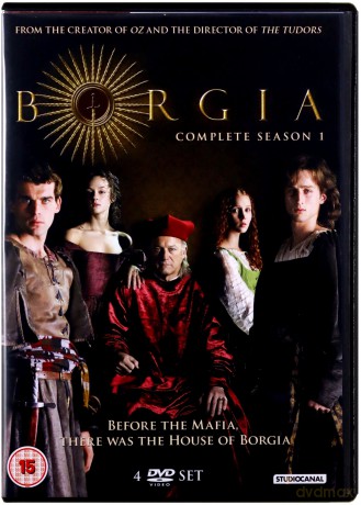 Borgia Complete Season 1 (Prawdziwa historia rodu Borgiów) [4DVD]