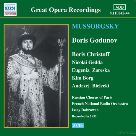 Christoff Gedda Zareska: Boris Godunov [3CD]