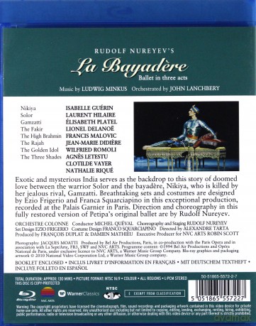 Rudolf Nureyev: La Bayadere [Blu-Ray]