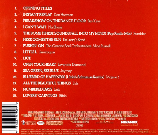 The Switch soundtrack (Tak To Się Teraz Robi) [CD]