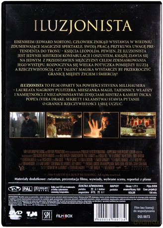 Iluzjonista (digipack) [DVD]