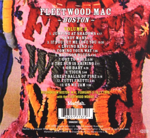 Fleetwood Mac: Boston Vol. 3 (Digi) [CD]