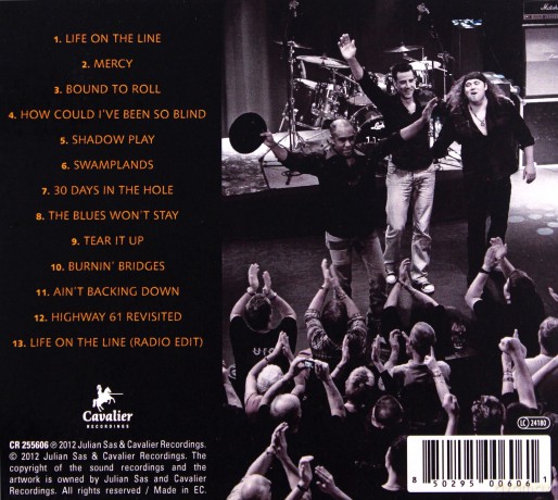 Julian Sas: Bound To Roll [CD]
