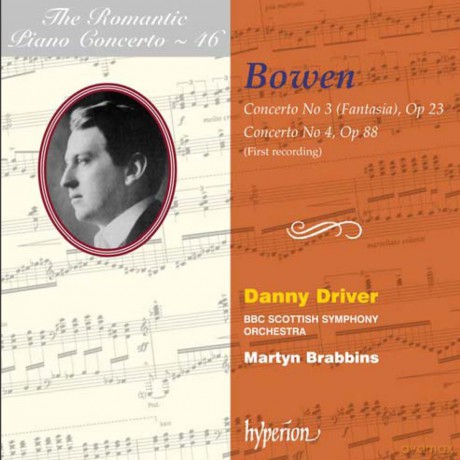 Driverbbc Scott Sobrabbins: Bowenpiano Concertos No 3 4 [CD]