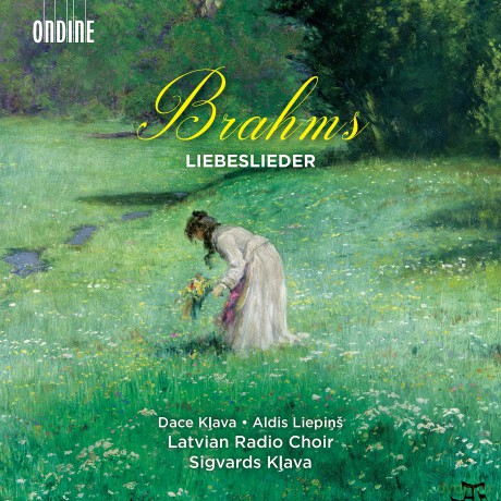 Latvian Radio Choir/Klava: Brahms/Liebeslieder [CD]