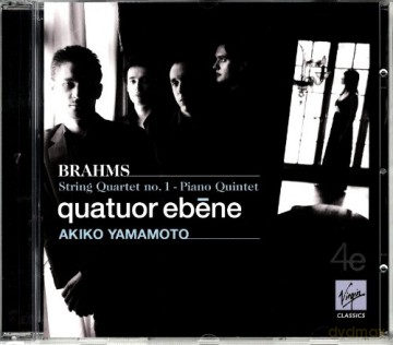 Quatuor Ebene/Yamamoto: Brahms/Piano Quintet No 1 [CD]