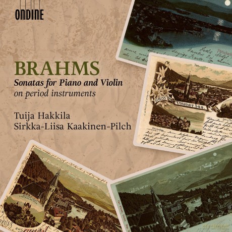 Hakkila/Kaakinen-Pilch: Brahms/Violin Sonatas [CD]