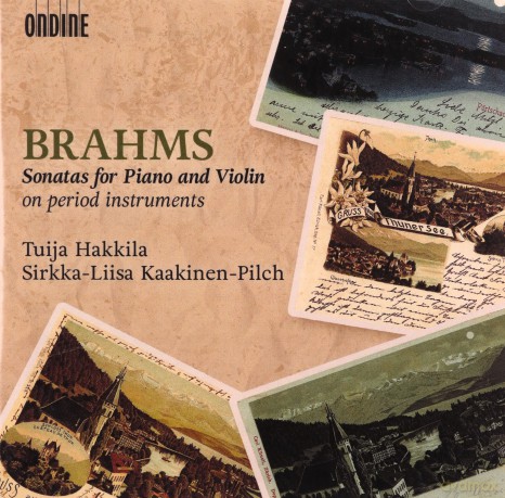Hakkila/Kaakinen-Pilch: Brahms/Violin Sonatas [CD]