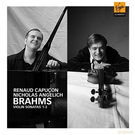 Capucon/Angerich: Brahms/Violin Sonatas 1-3 [CD]