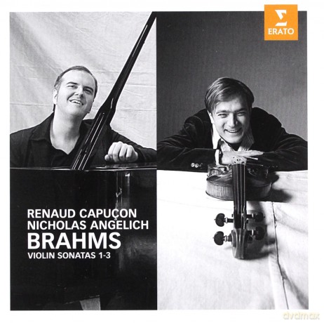 Capucon/Angerich: Brahms/Violin Sonatas 1-3 [CD]