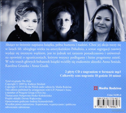 Służące - Kathryn Stockett (digipack) [AUDIOBOOK] [2CD]
