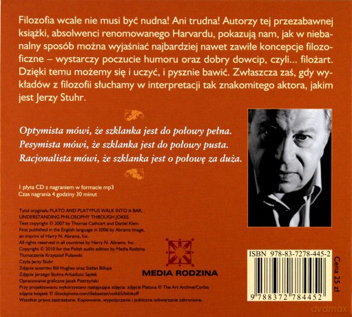 Przychodzi Platon do doktora - Thomas Cathart, Daniel Klein (digipack) [AUDIOBOOK] [CD-MP3]