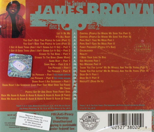James Brown: Singles Vol. 9 (1973-1975) [2CD]