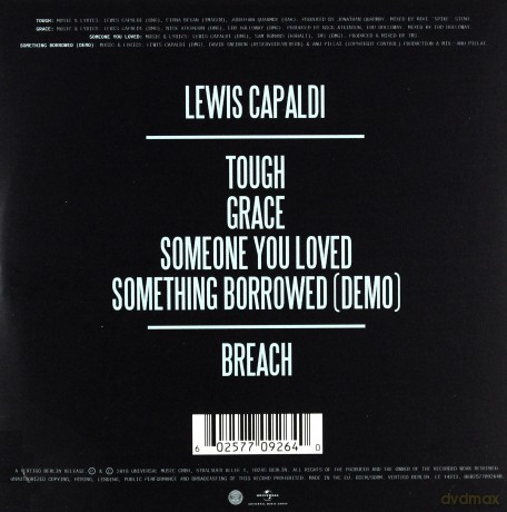 Lewis Capaldi: Breach [CD]