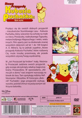 Nowe przygody Kubusia Puchatka: Byle wyżej (Disney) (Kubuś Puchatek) [DVD]