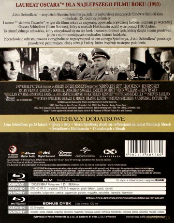 Lista Schindlera (25 rocznica) [2xBlu-Ray]