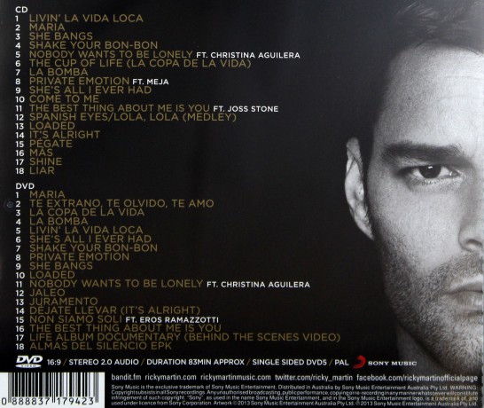 Ricky Martin: Greatest Hits (Special Edition) [CD]+[DVD]