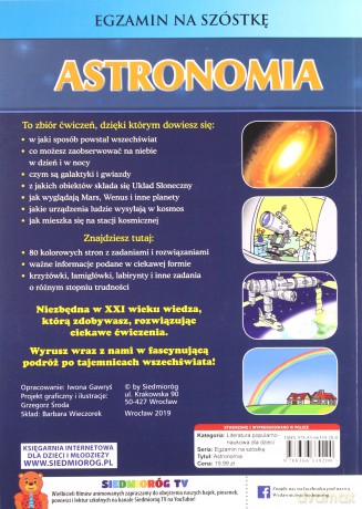 Astronomia. Egzamin na szóstkę - Iwona Gawryś, Grzegorz Środa [KSIĄŻKA]