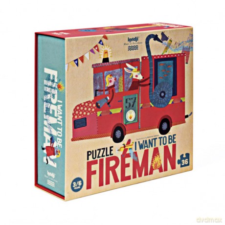 Chcę Być Strażakiem [PUZZLE]