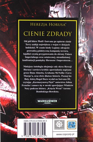 Cienie zdrady. Herezja Horusa [KSIĄŻKA]