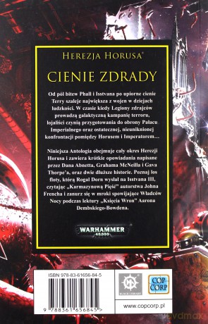 Cienie zdrady. Herezja Horusa [KSIĄŻKA]