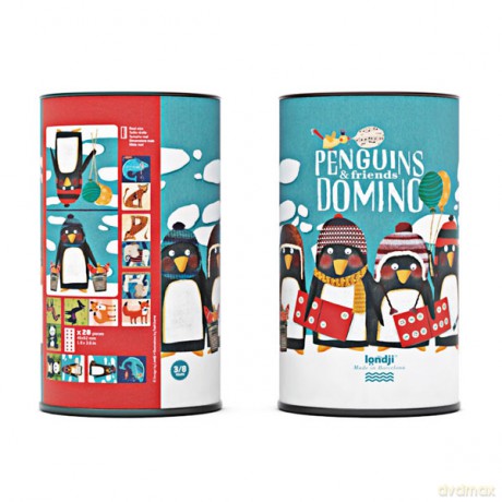 Domino pingwinek i przyjaciele [GRA]