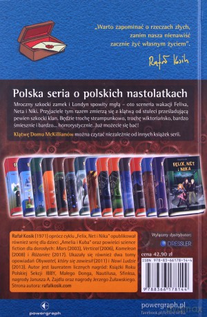 Felix, Net i Nika (Tom 13) oraz Klątwa domu McKillianów - Rafał Kosik [KSIĄŻKA]