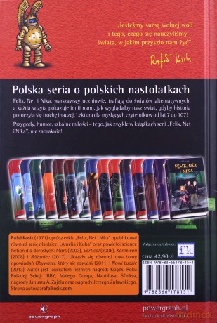 Felix, Net i Nika (Tom 10) oraz Świat Zero 2 Alternauci - Rafał Kosik [KSIĄŻKA]