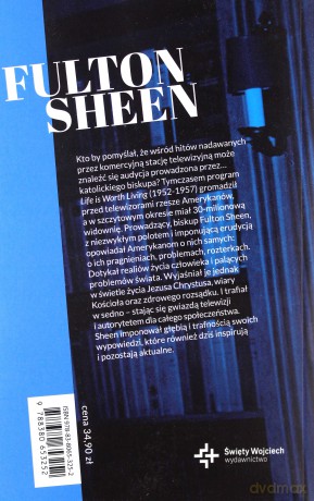 Fulton Sheen. Fenomen programu telewizyjnego Life is worth living - Marek Piedziewicz [KSIĄŻKA]
