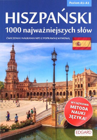Hiszpański. 1000 najważniejszych słów poziom A1-A2 [KSIĄŻKA]