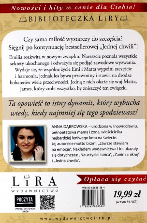 Jedno życie jedna chwila (Tom 2) - Anna Dąbrowska [KSIĄŻKA]