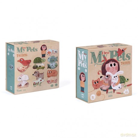 Kocham Moje Zwierzątka [PUZZLE]