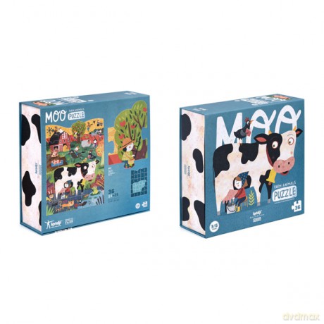 Krówka Moo [PUZZLE]